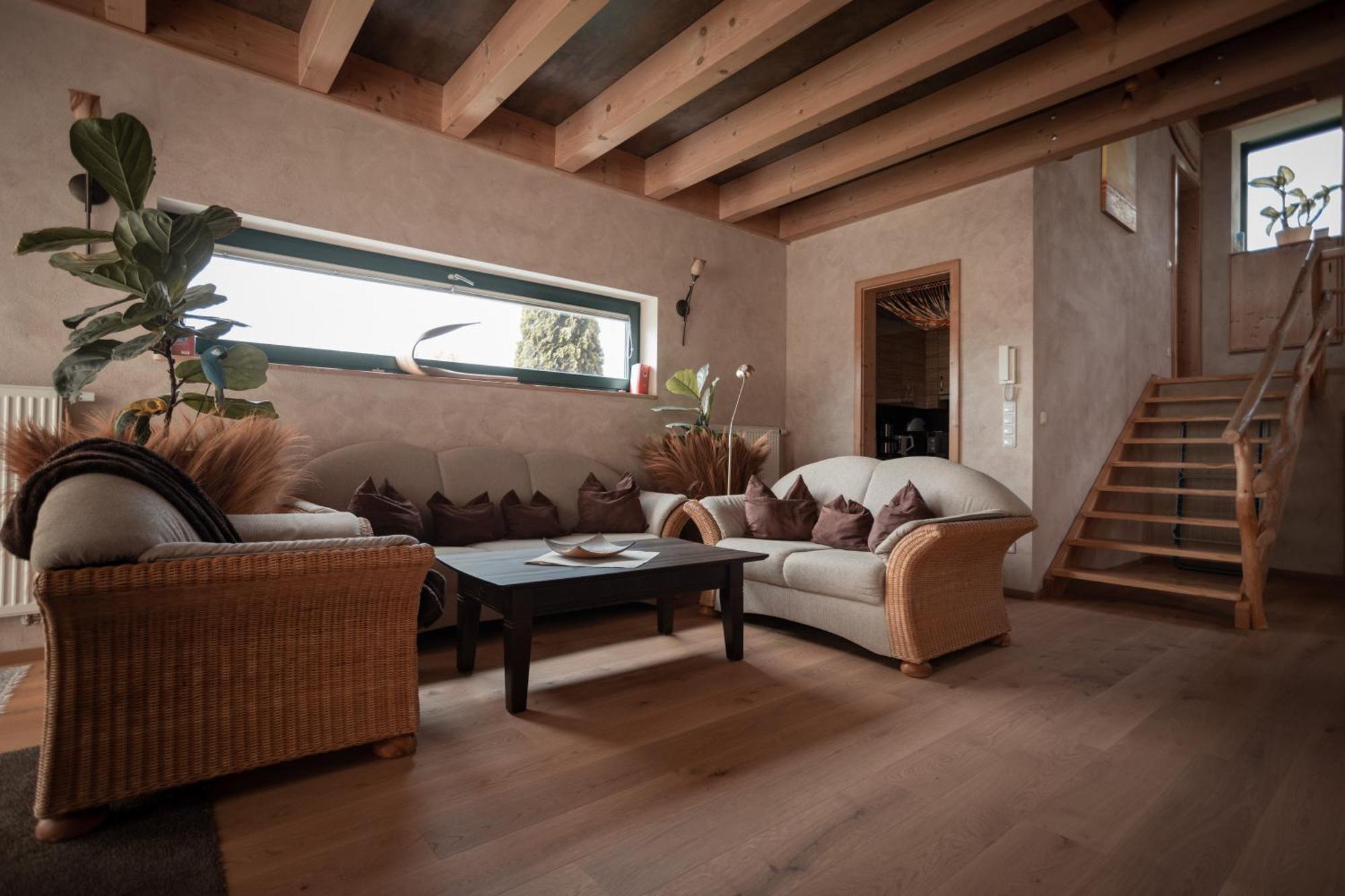 Suedlaendisches Chalet Mit Hauseigener Sauna Viechtach Bagian luar foto